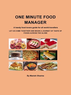cover image of One Minute Food Manager